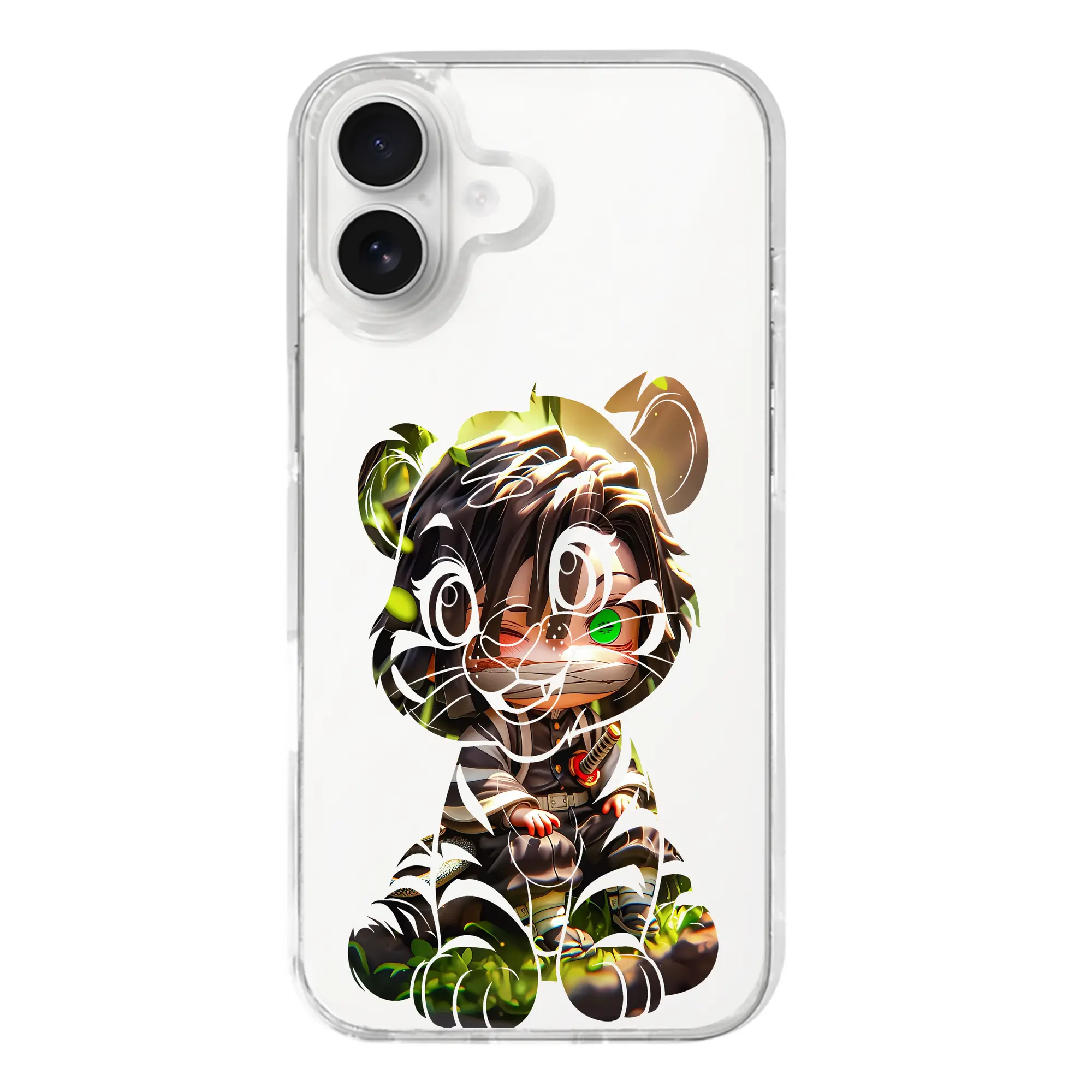 鬼滅の刃 グッズ,伊黒 小芭内 - iPhone 17シリーズ 透明スマホケース – 薄型・耐衝撃・精密フィット保護カバー